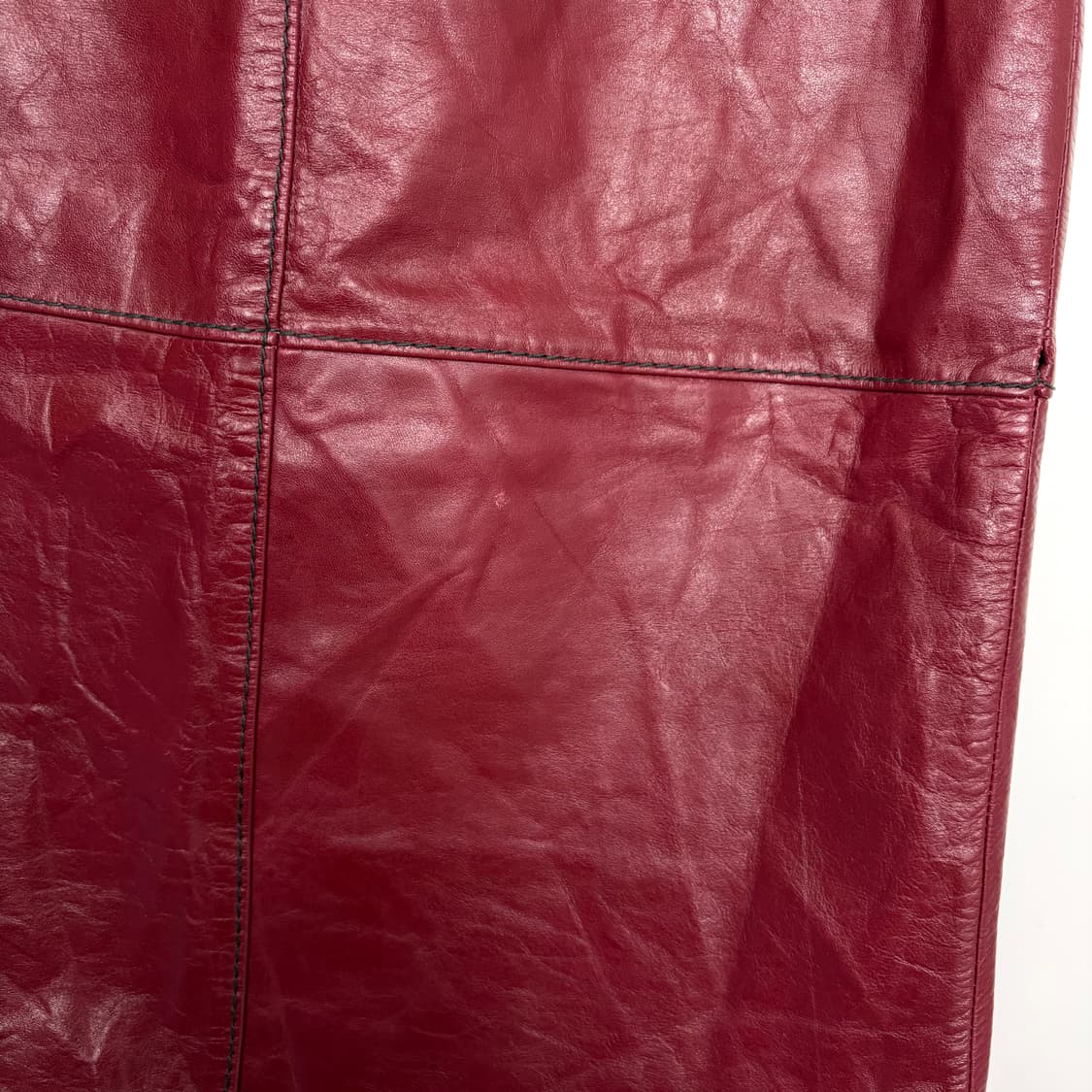 아르마니 익스체인지 가죽 스커트 치마 상품이미지2