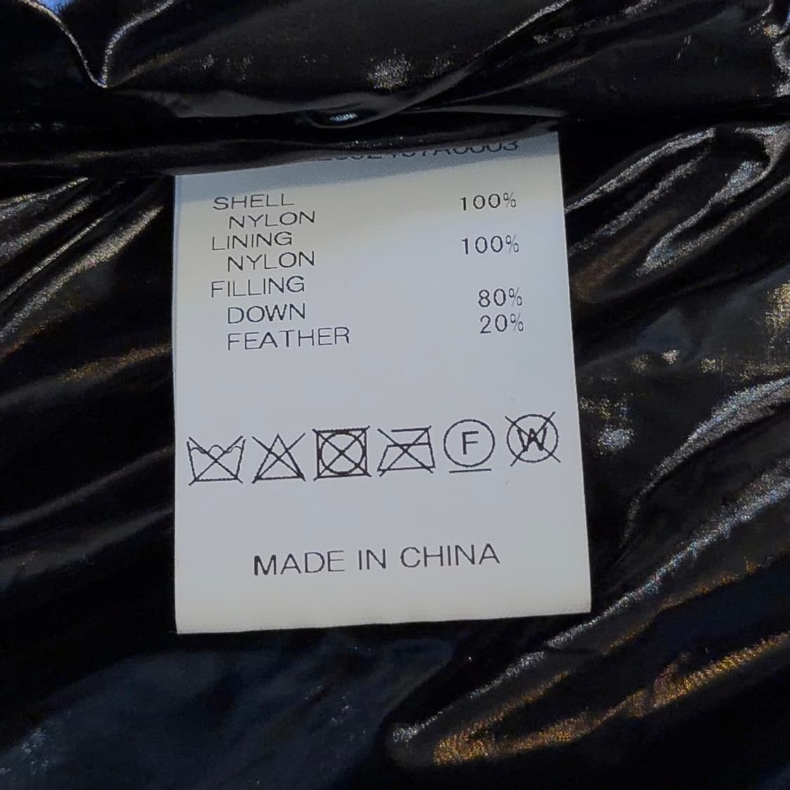 GERRY 구스다운 자켓(유광블랙) 상품이미지7