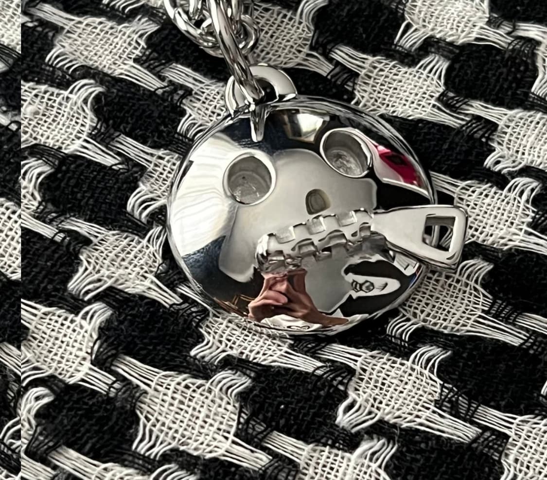 Rhinodickpill 이모지 목걸이 체인 🤐 상품이미지3