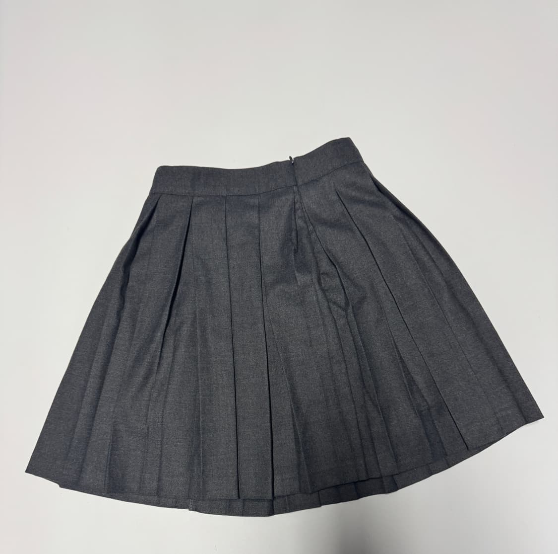 여성 hander 헨더 주름 절개 미니멀 스커트 26.7인치 빈티지 상품이미지1
