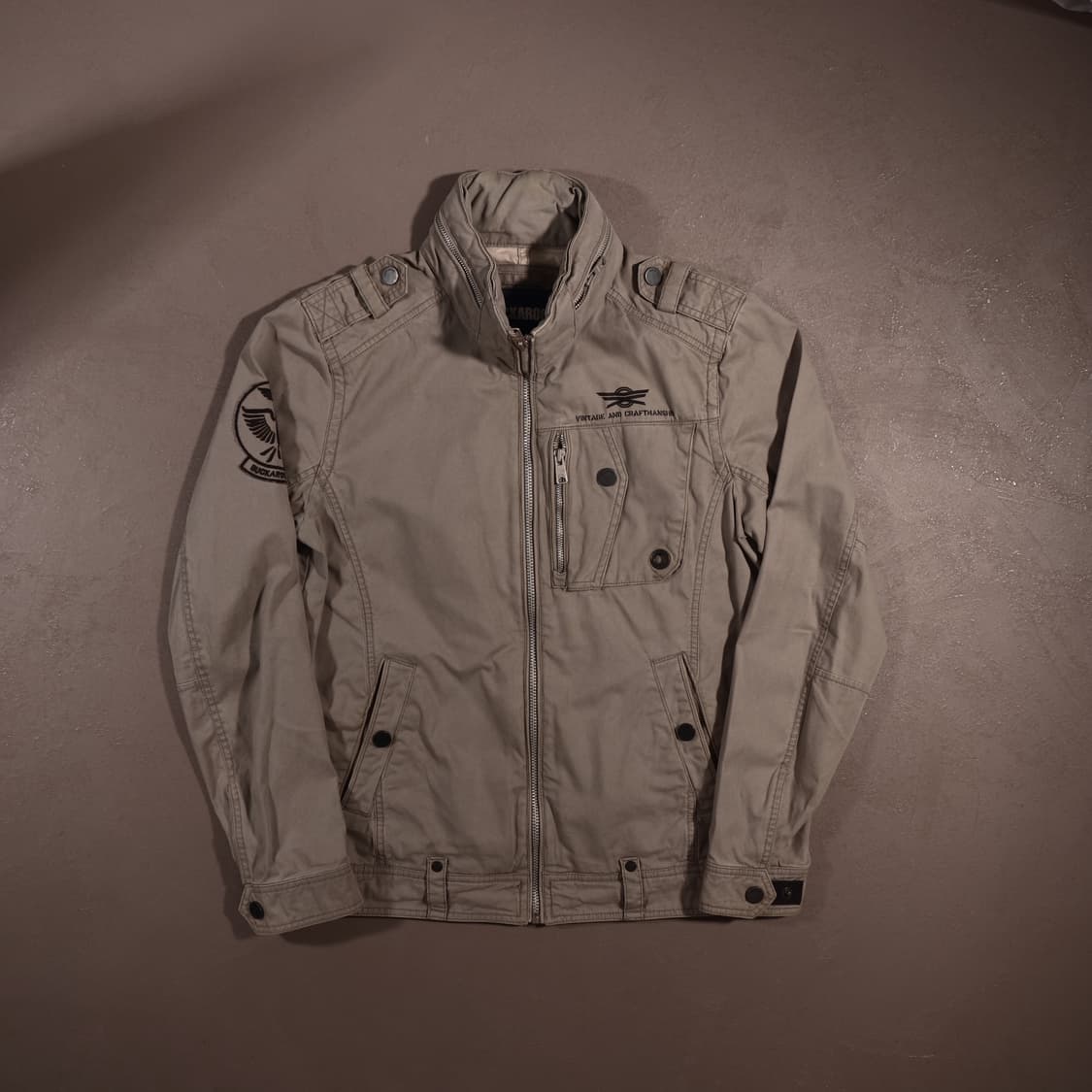 버카루 밀리터리 자켓 C501 상품이미지1