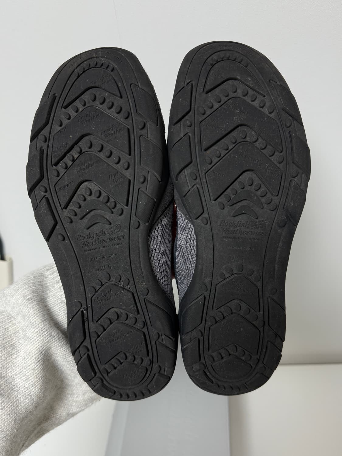 락피쉬웨더웨어 니콜 레이스업 스니커즈 (그레이, 245) 상품이미지5