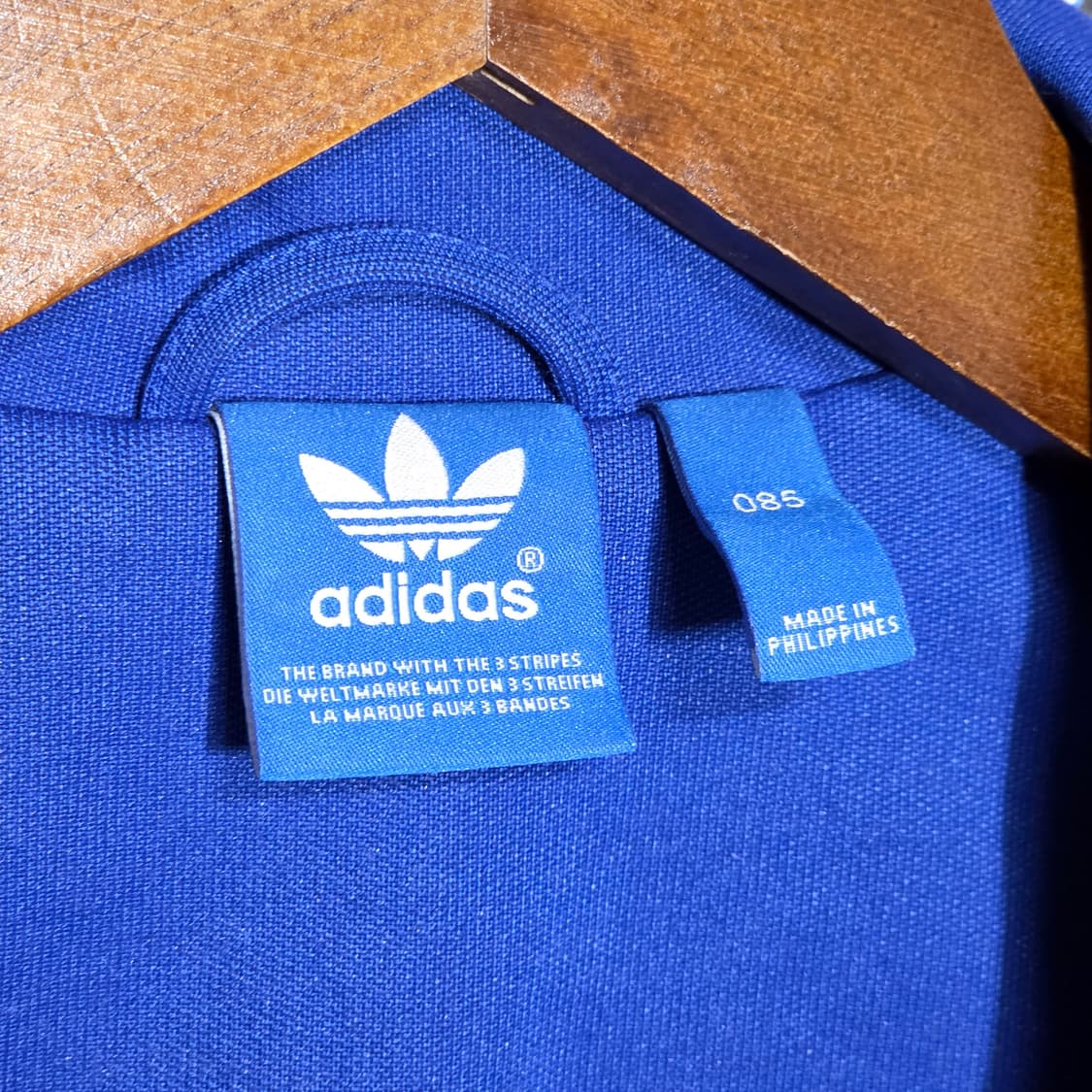 아디다스 블루 화이트 유로파 트랙탑 져지 상품이미지9