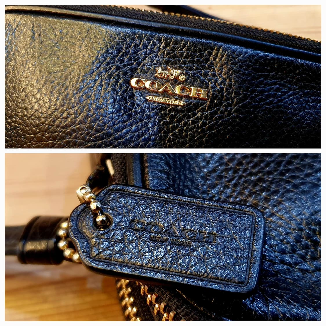 코치 레더 미니크로스백 상품이미지4