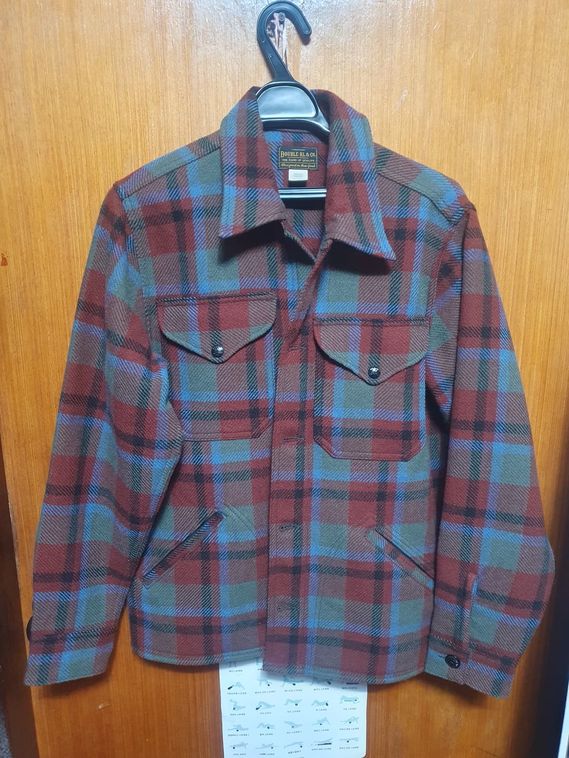 RRL 에이스 크루저 울 셔츠 자켓 M 사이즈 더블알엘 상품이미지1