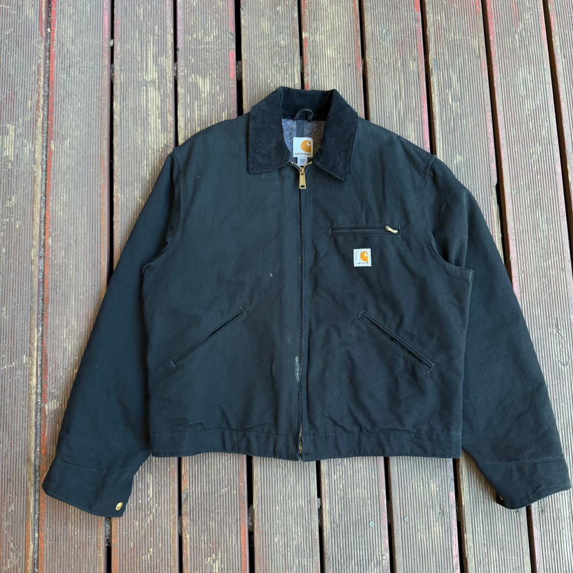 칼하트 디트로이트 자켓 블랙 L 상품이미지1