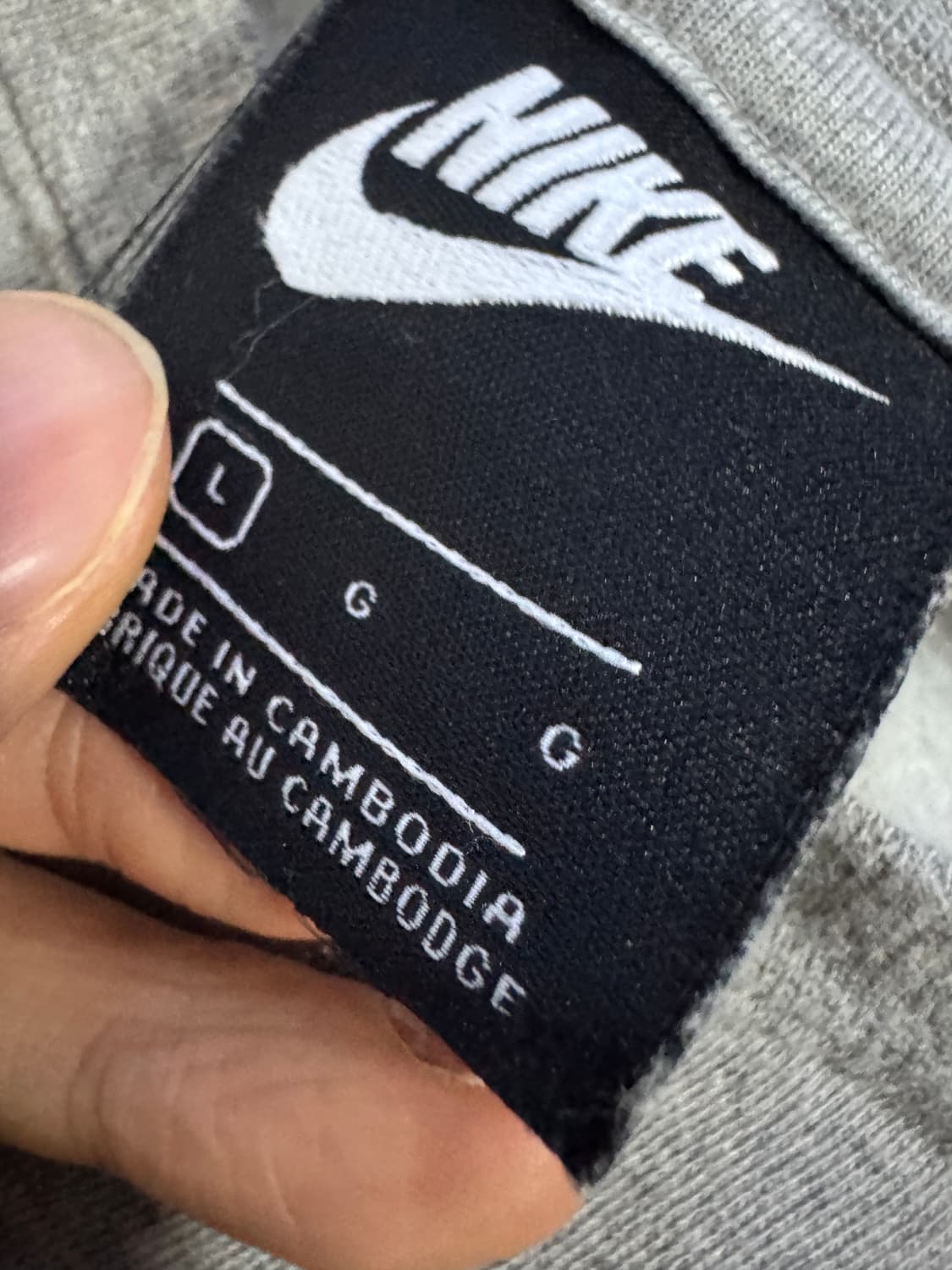 나이키 스우시 트레이닝 기모 맨투맨 L ~ XL 상품이미지3