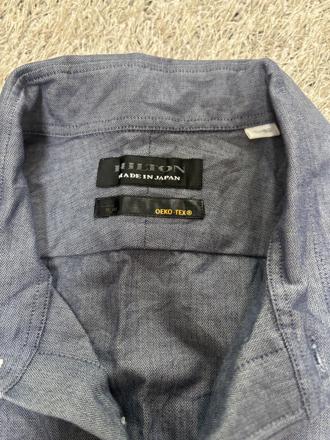 일제 HILTON 오코텍스 셔츠 사이즈 100-105 상품이미지3