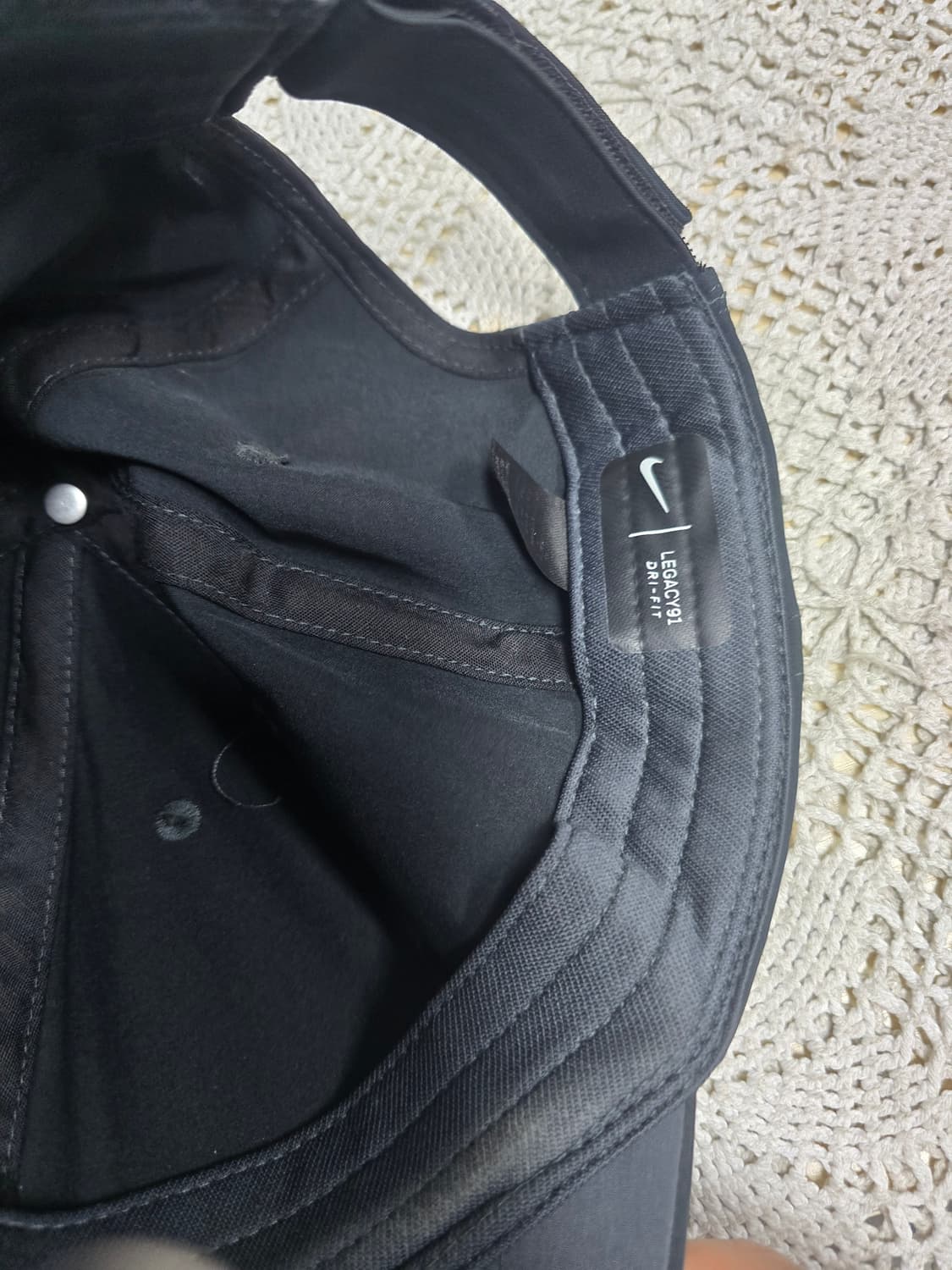 나이키 레거시91 드라이핏 볼캡 블랙 상품이미지4