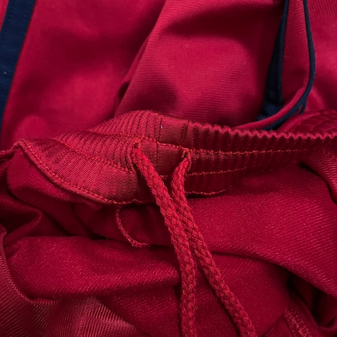 [정품/90] 아디다스 빨간색 삼선 트레이닝 바지 b10 상품이미지6