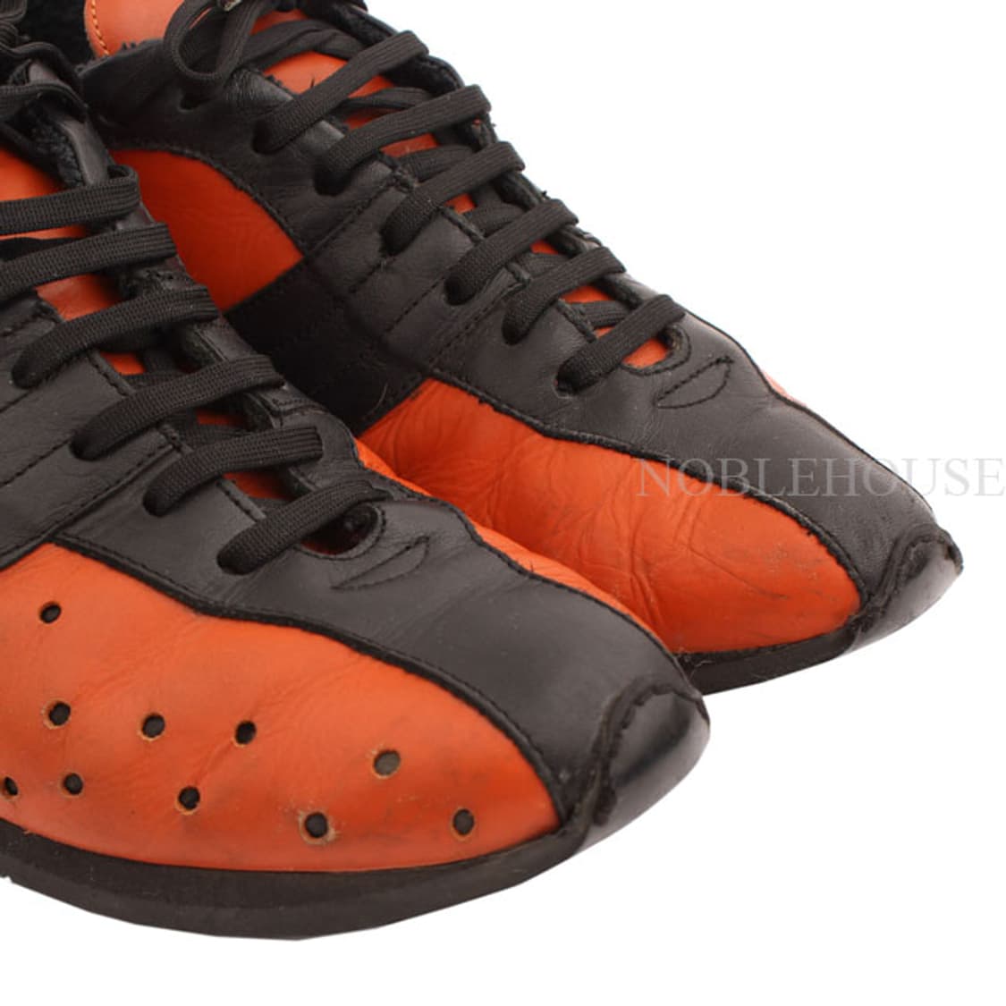 돌체앤가바나 오렌지&블랙 펀칭 남성 스니커즈 285 상품이미지5