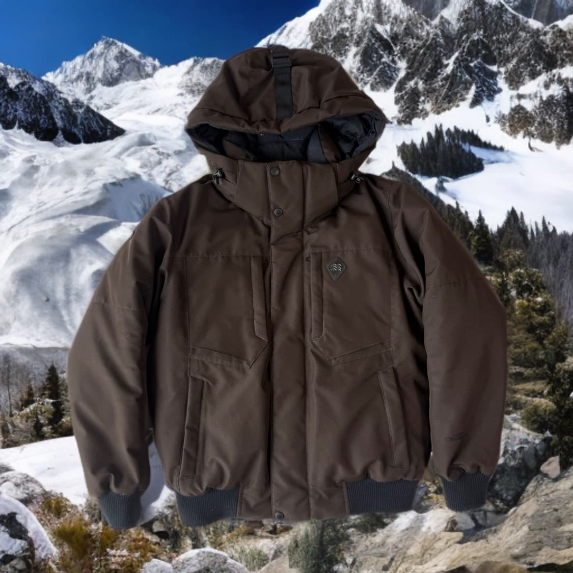 코오롱 스포츠 고어텍스 구스다운 숏패딩 M 상품이미지1