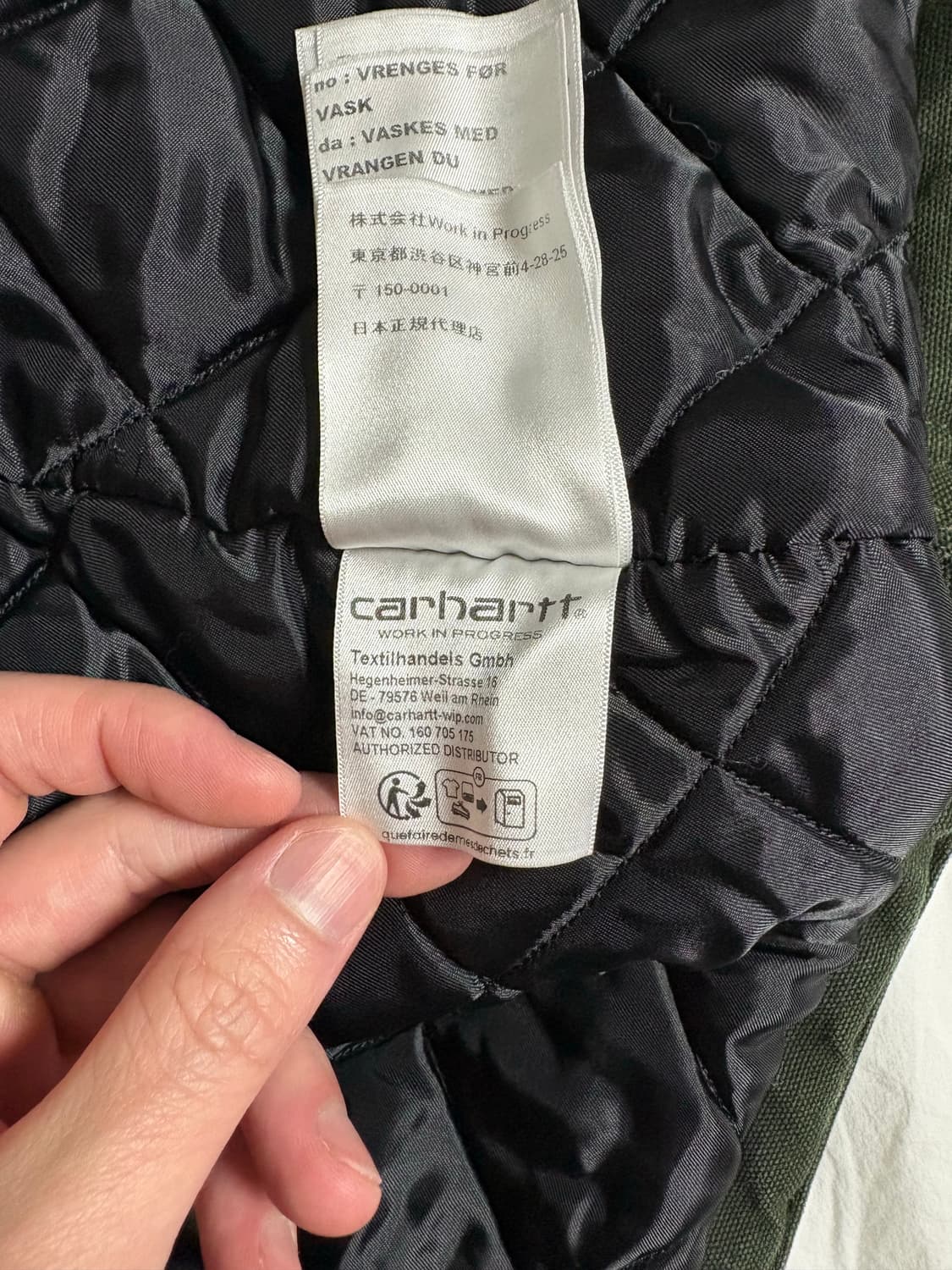 칼하트 윕 / OG 디트로이트 자켓 / 올리브 / XL 상품이미지5