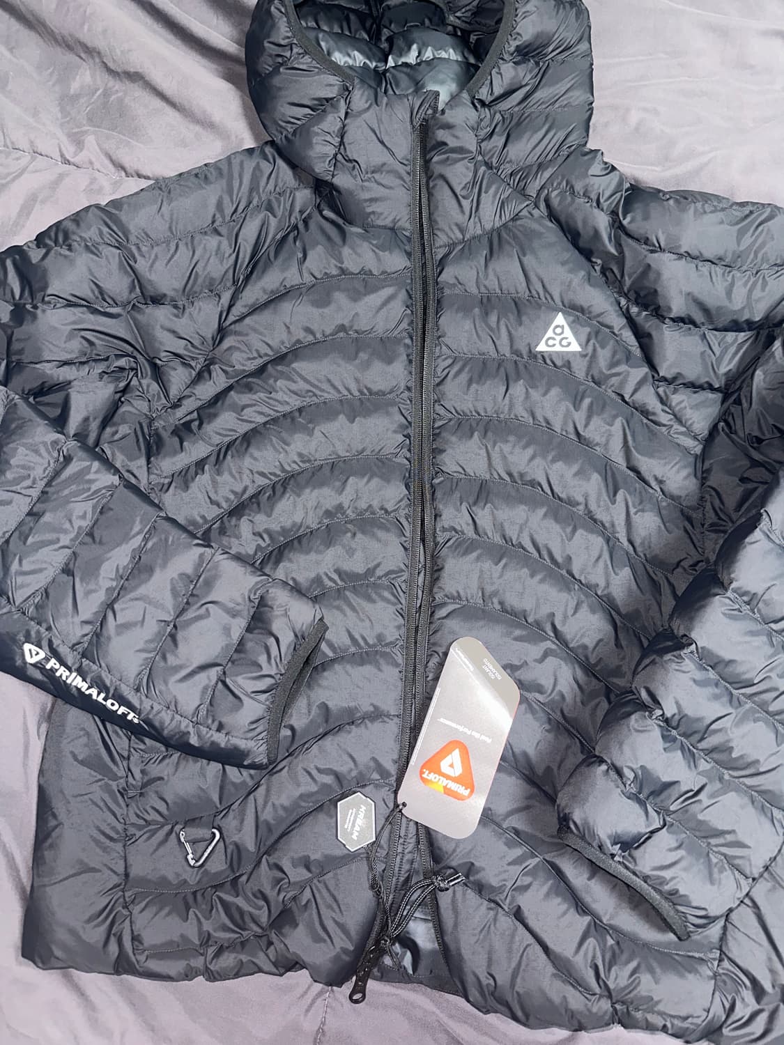 나이키 ACG 라바 플로우 신상 패딩 블랙 남성 L 완전 새상품 상품이미지2