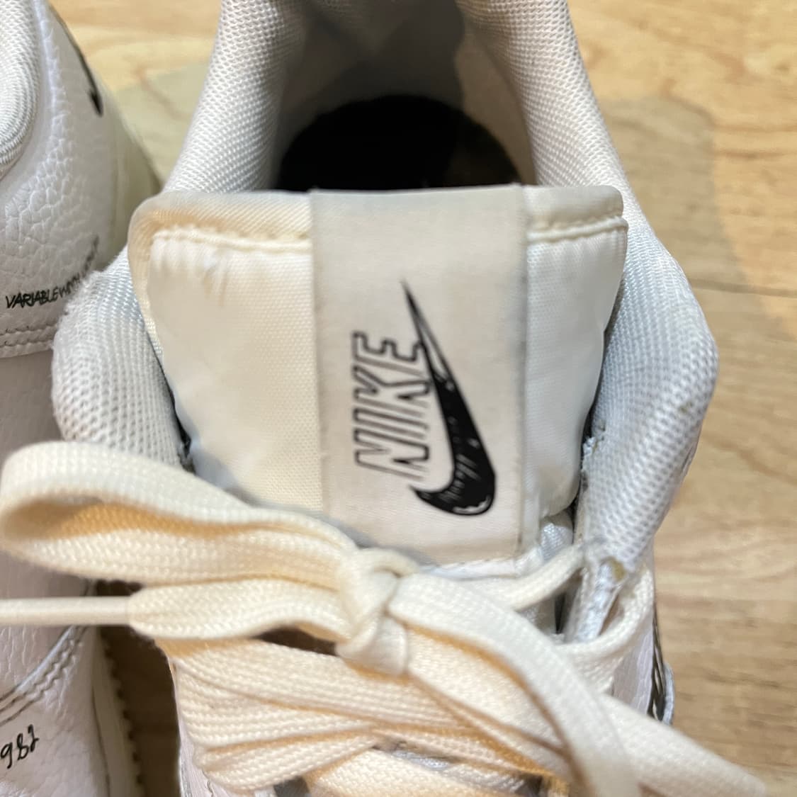 (270mm) 나이키 에어포스1 로우 스케치 화이트 상품이미지3