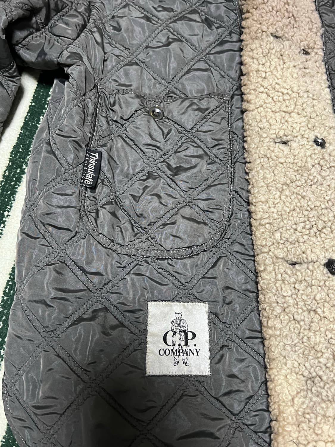 C.P.Company vintage 퀄팅 자켓 상품이미지7