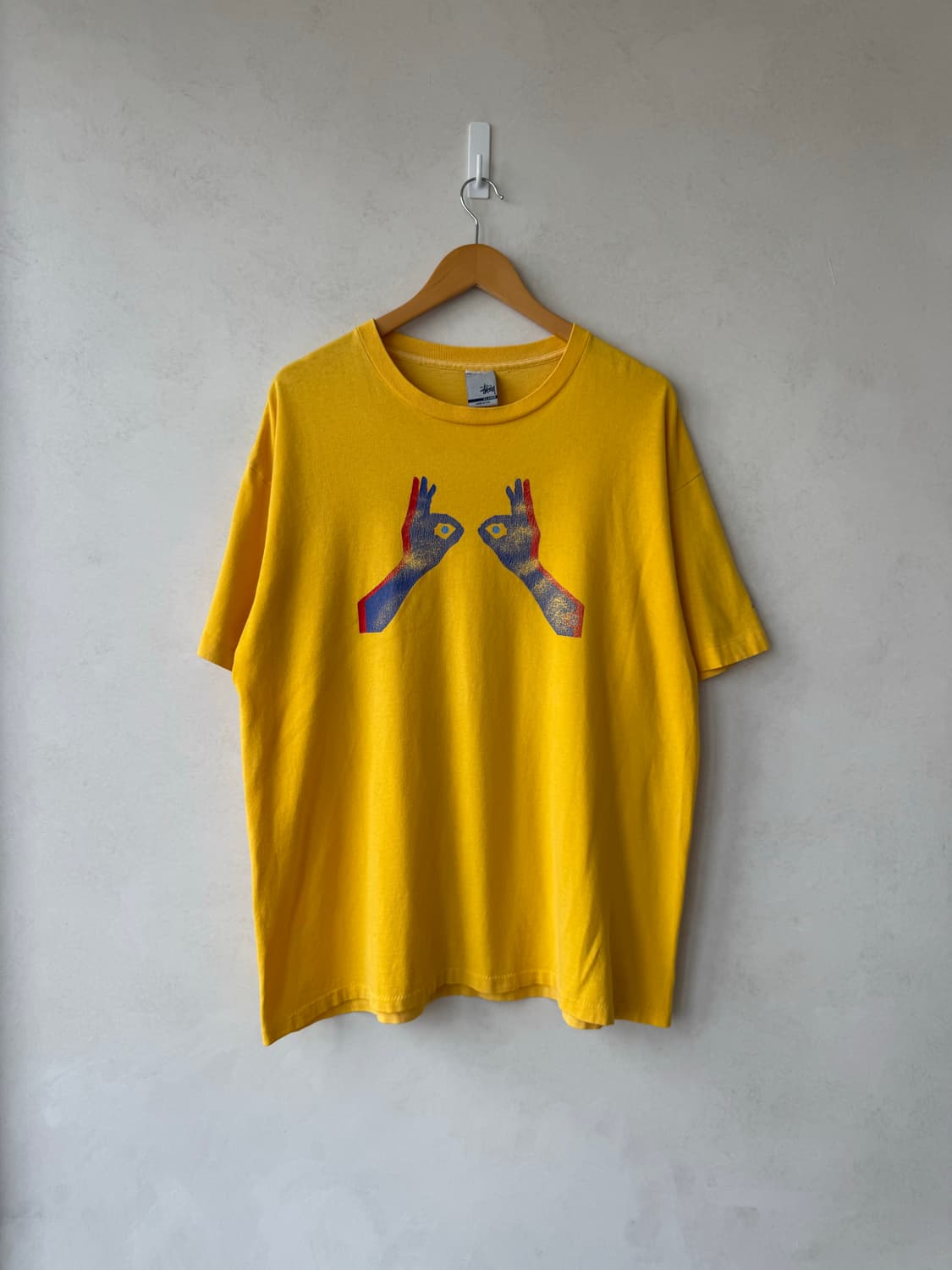 00s 스투시 Binocular Hands 티셔츠 상품이미지1