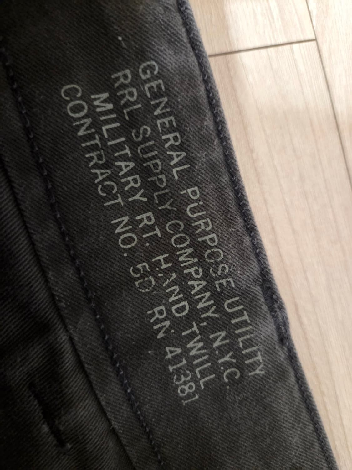 RRL 더블알엘 오피서스 블랙 팬츠 30 상품이미지6