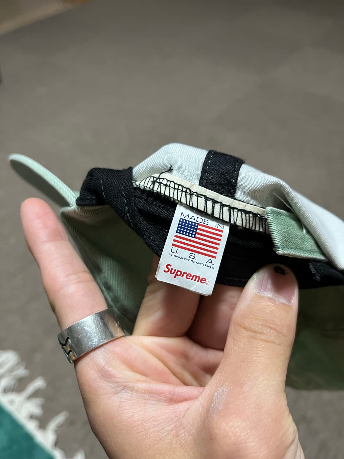 Supreme Pigment  S Logo CAP 상품이미지6