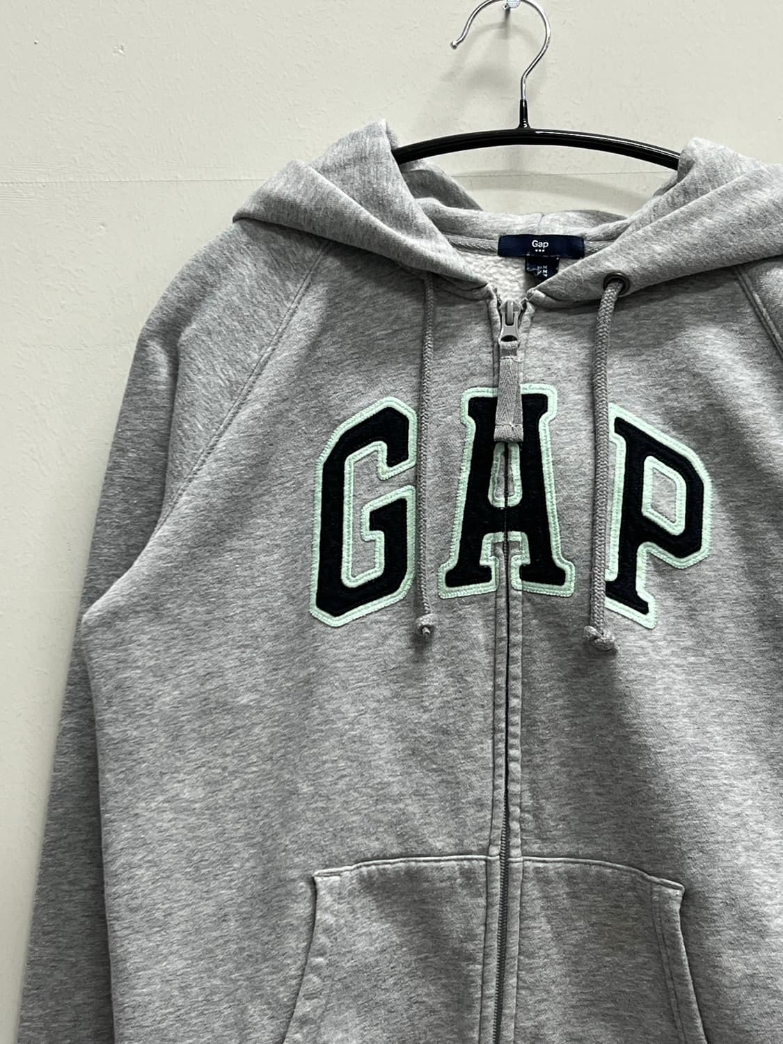 GAP 우먼스 후드 집업 그레이 상품이미지3