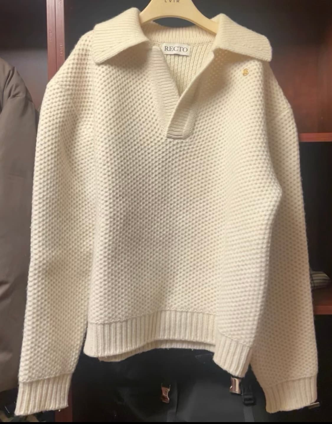 렉토 청키 케이블 니트 상품이미지1