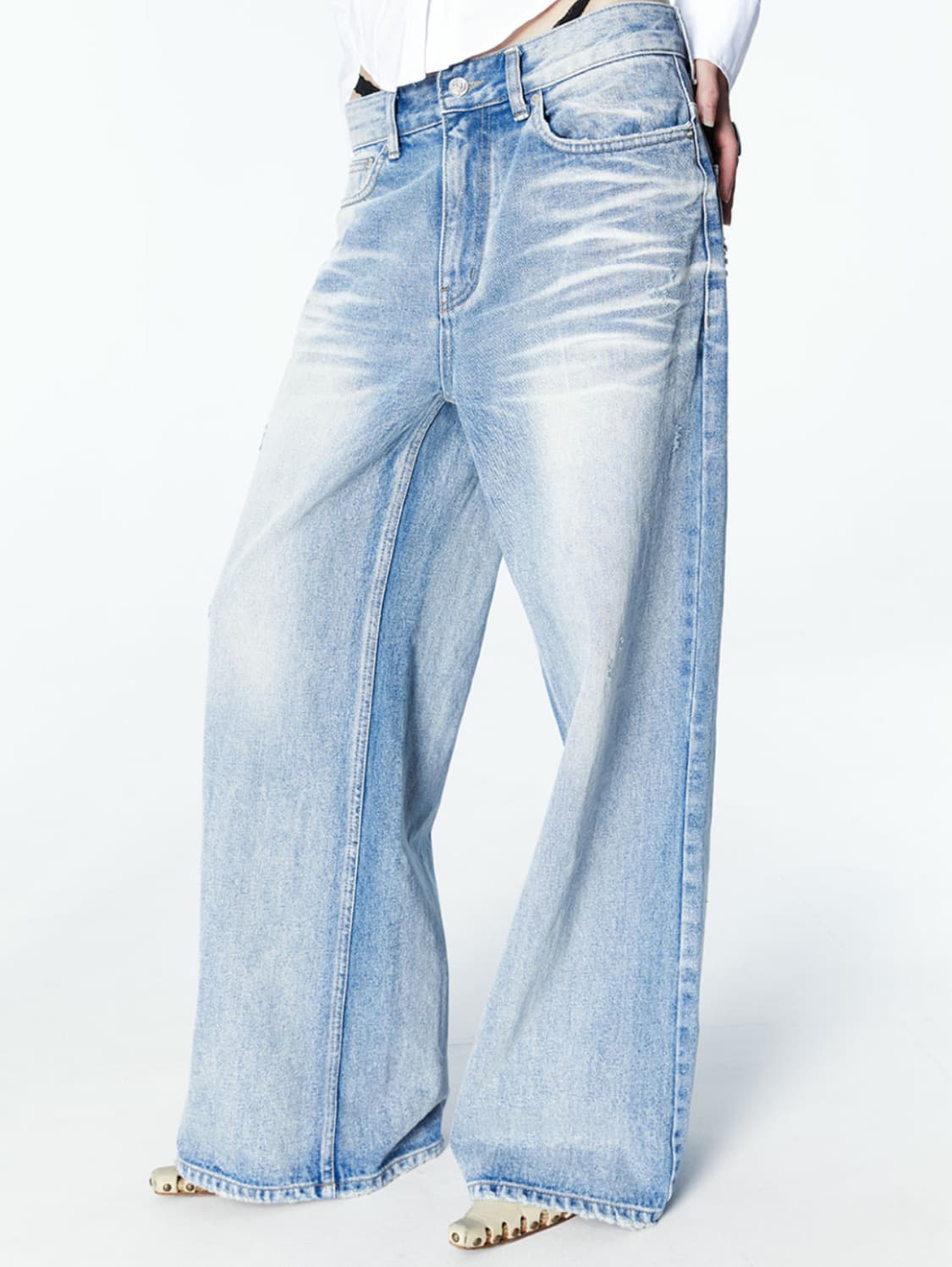 2000아카이브-SNYDER WIDE DENIM (BLUE) -01 상품이미지1