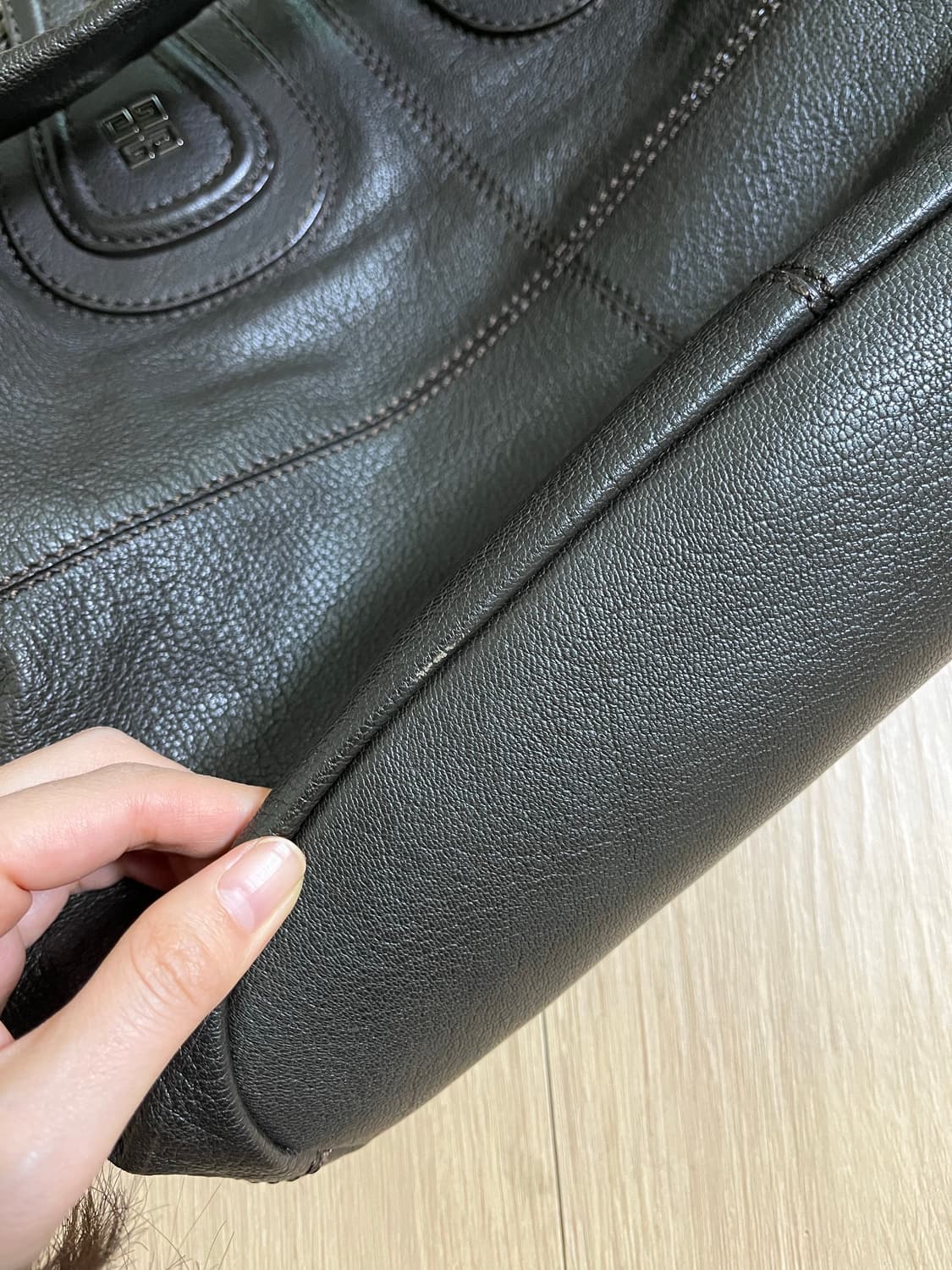 지방시 나이팅게일백 다크브라운 상품이미지8