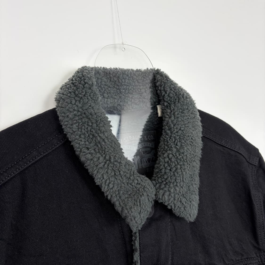 리바이스 블랙 쉐르파 셰르파 트러커 자켓 상품이미지2