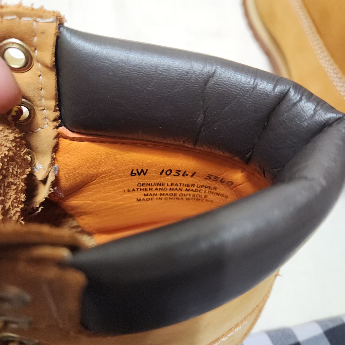 [6W] 팀버랜드 6인치 프리미엄 옐로 워터프루프 워커부츠 230~235 상품이미지8