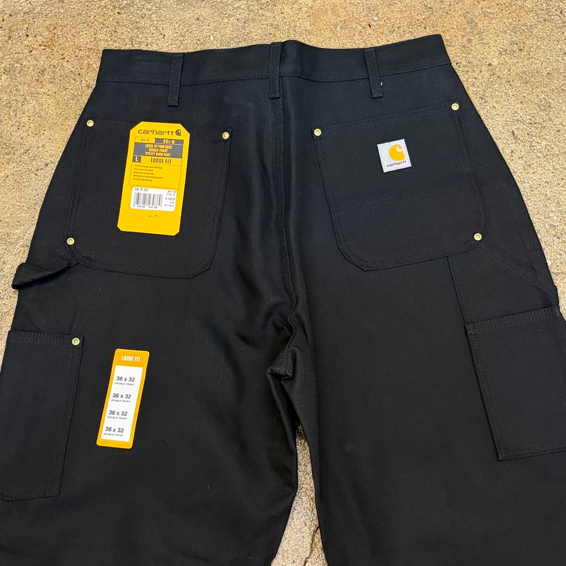새상품 USA 칼하트 더블니 샌드스톤 카펜터 워크 팬츠 상품이미지8