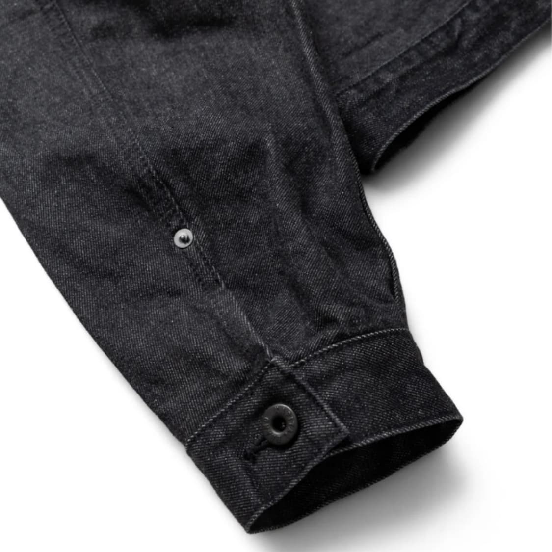 캐피탈 14oz 블랙 데님 1st 자켓 상품이미지5