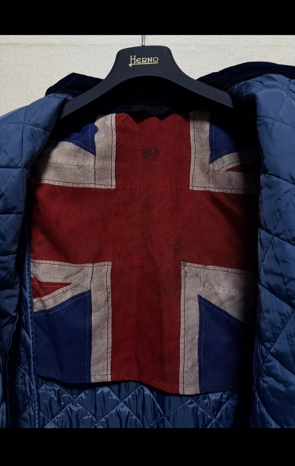 바버 어거스틴 퀼팅 자켓 L 블루 (105) 상품이미지3