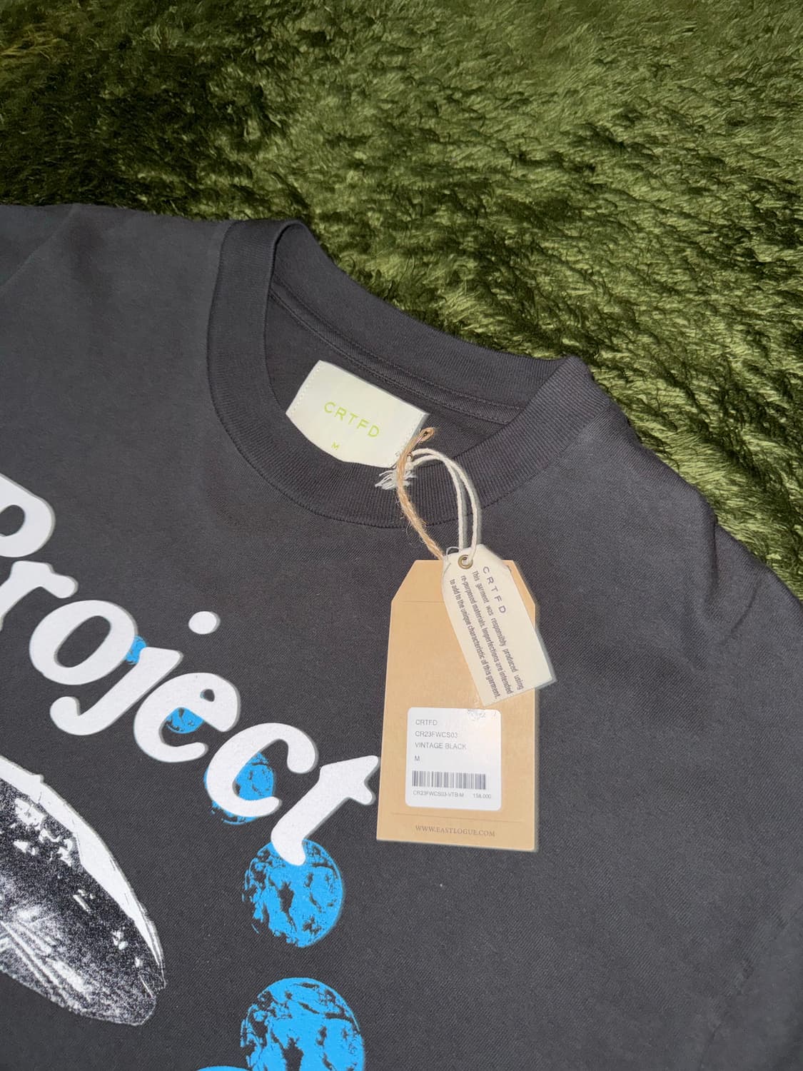 [M] CRTFD 서티파이드 MADE IN USA 오가닉 코튼 티셔츠 상품이미지3