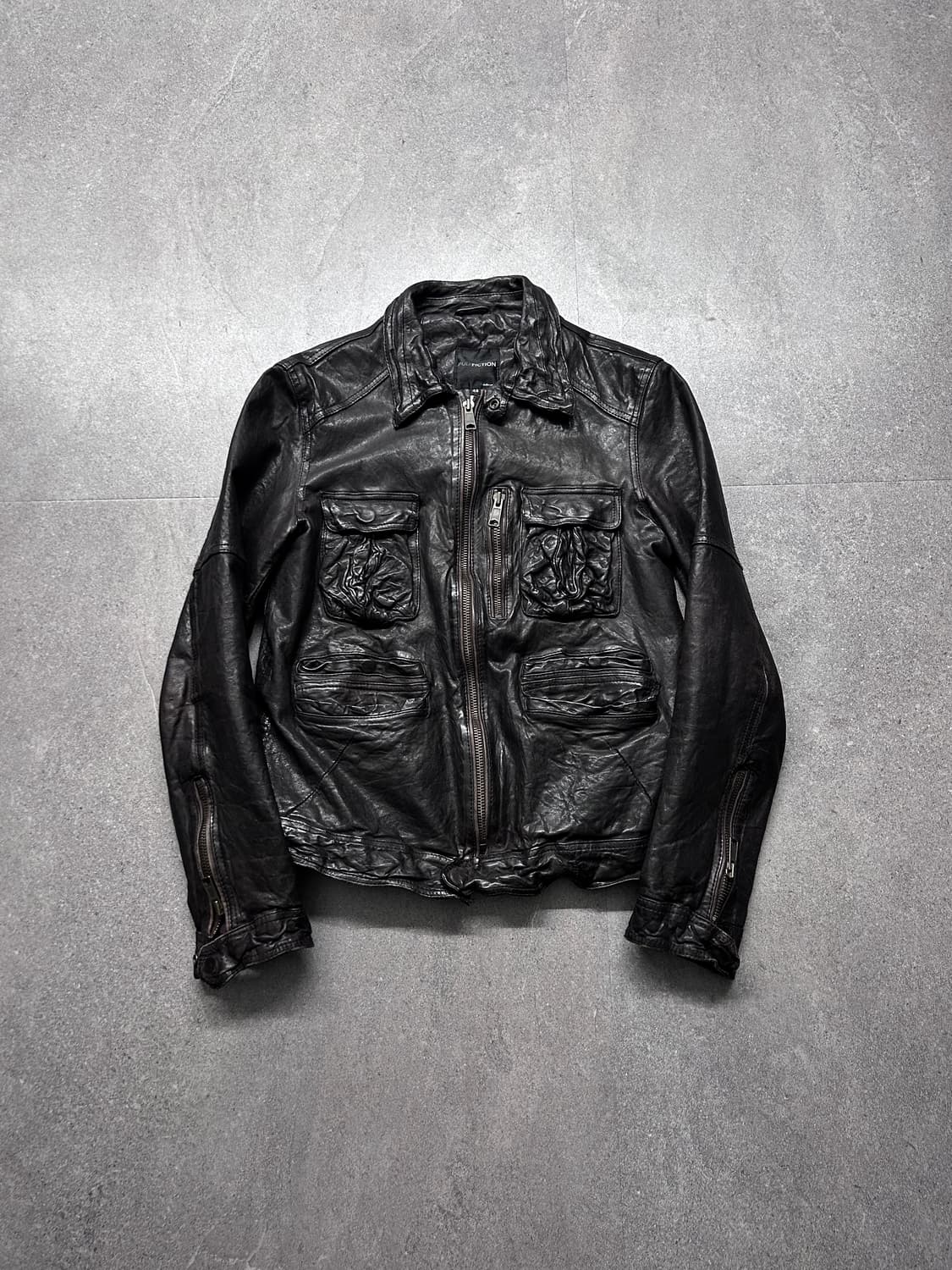 Pulp Fiction 멀티 포켓 램스킨 자켓 상품이미지4