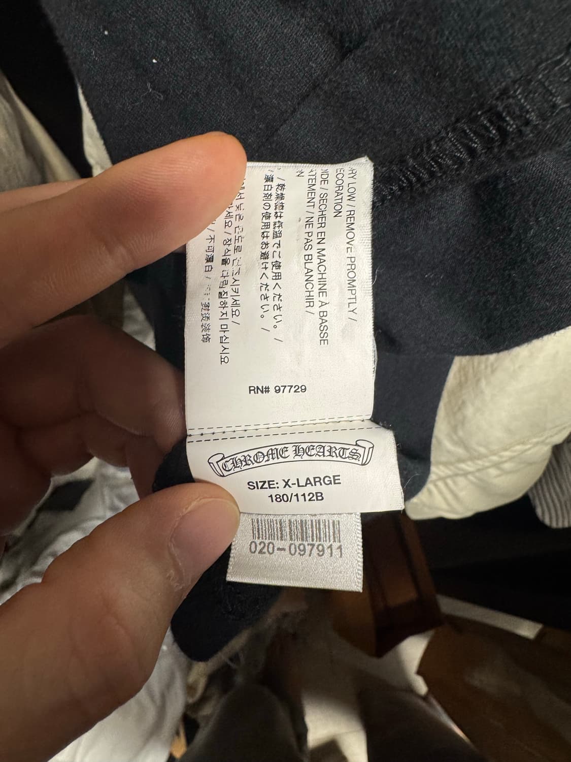 크롬하츠 홀스슈 뉴욕 반팔 XL 상품이미지4