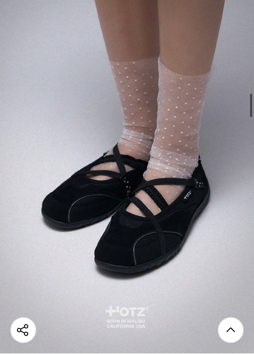 오찌 로마리 도트밴딩 메리제인 240 상품이미지1