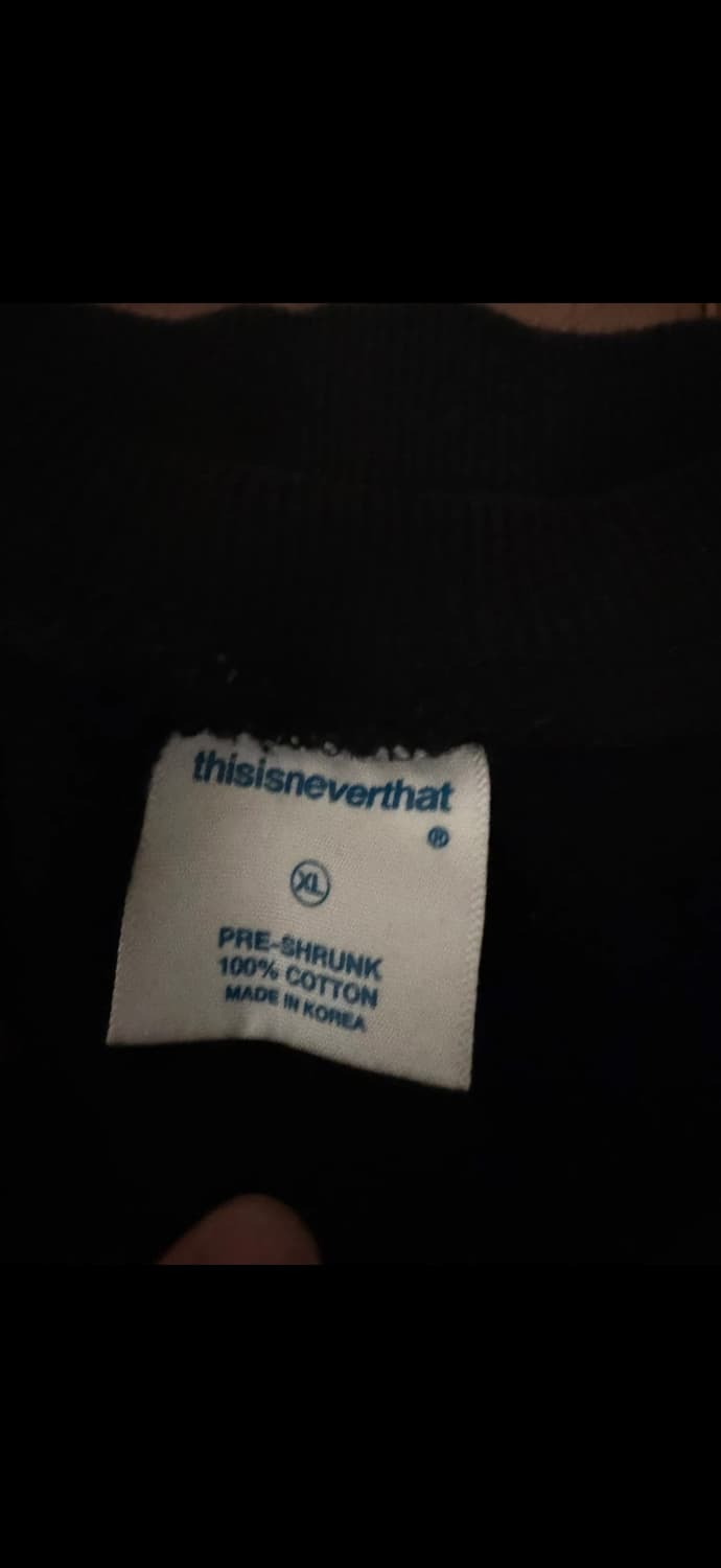 디스이즈네버댓 맨투맨 2개 급처 상품이미지4