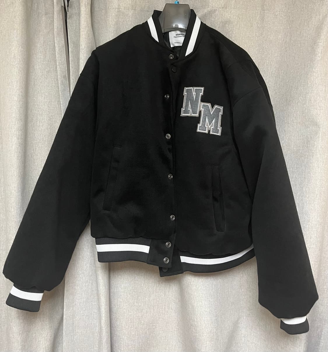 노매뉴얼 바시티 자켓 상품이미지3