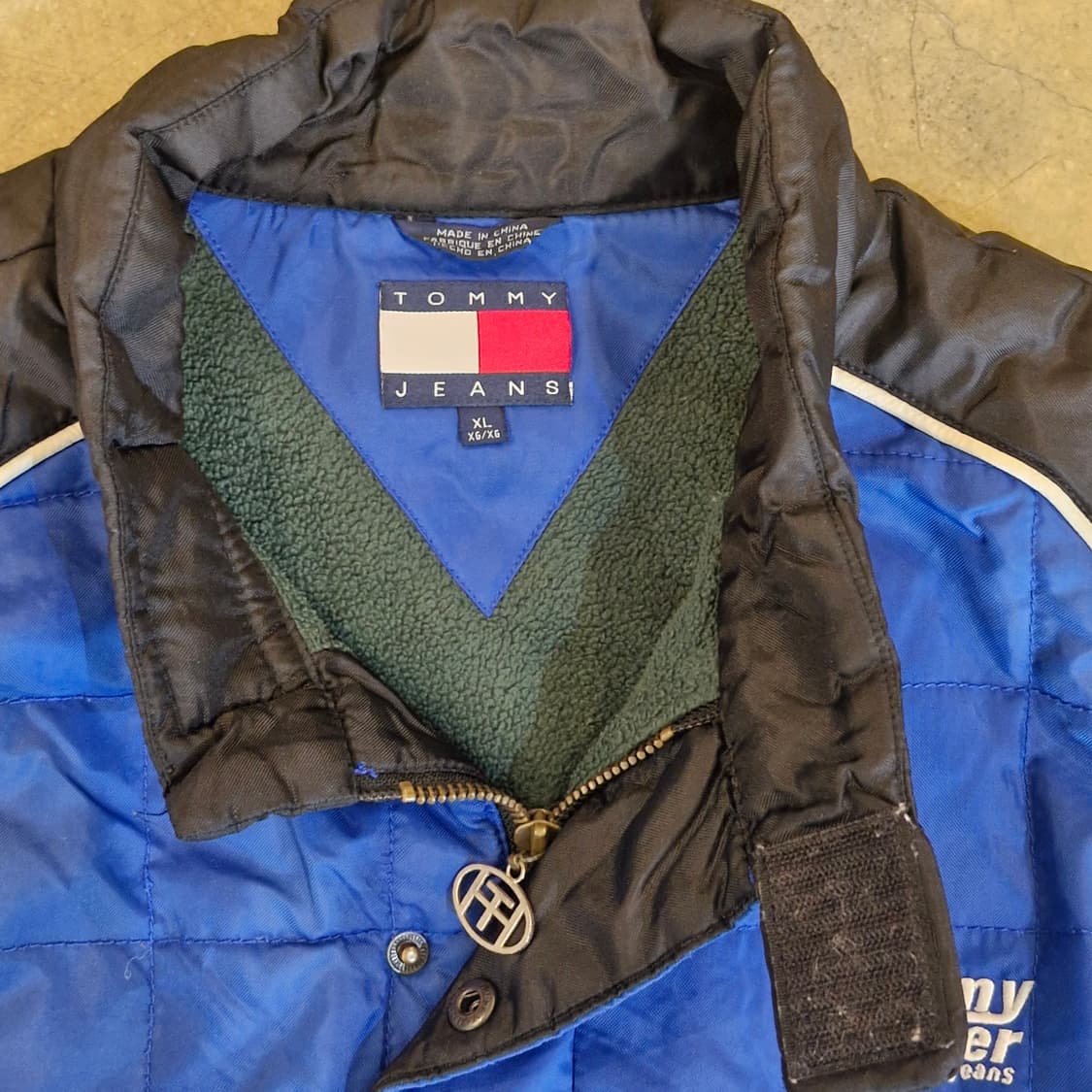 타미힐피거 올드스쿨 남성 패딩 점퍼 XL 상품이미지7