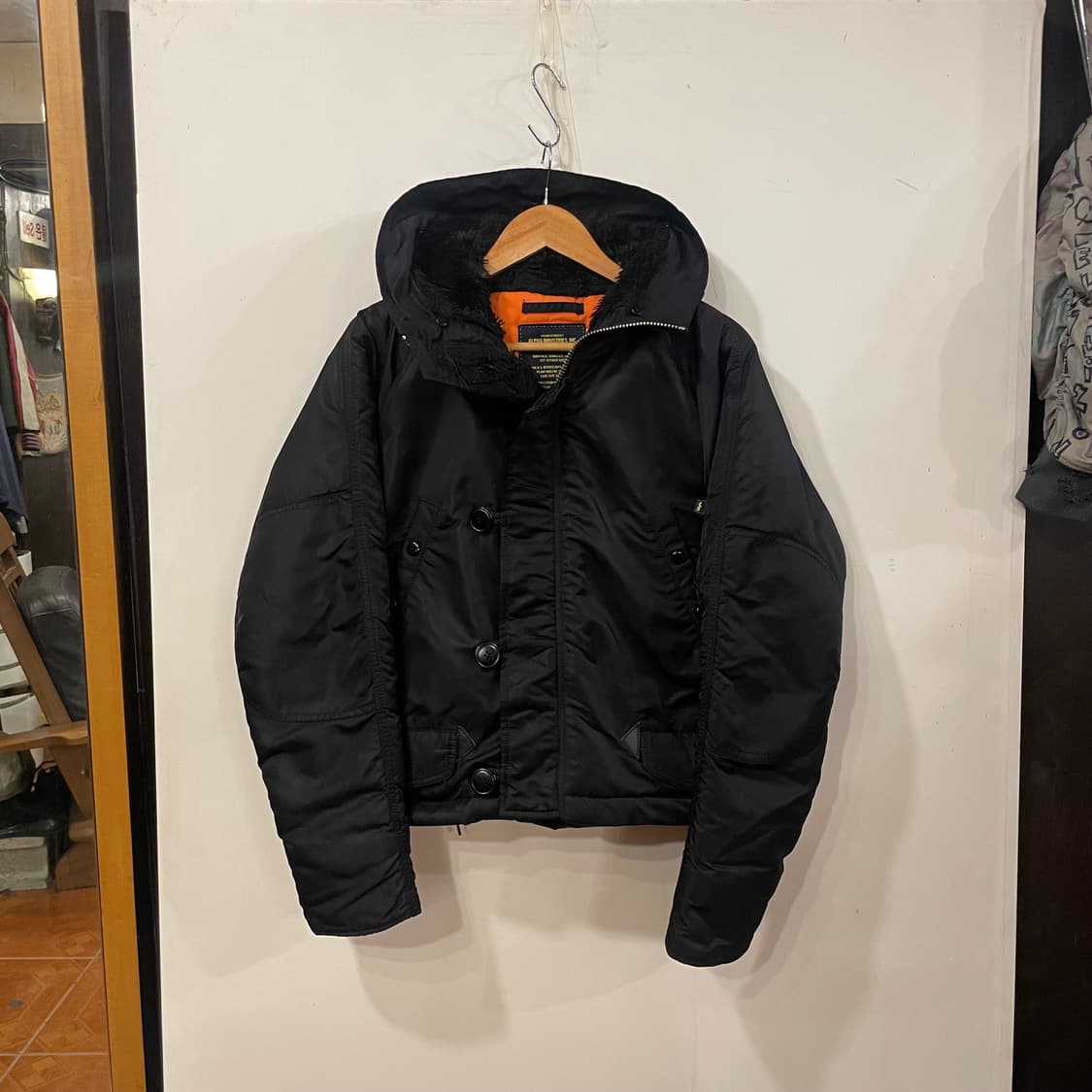 알파인더스트리 리메이크 크롭봄버s 상품이미지4