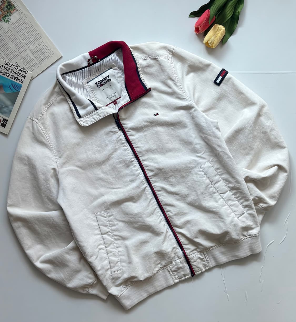 타미 진스 오버핏 바람막이 상품이미지1