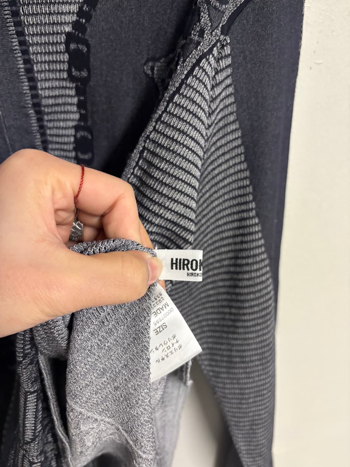 HIROKO BIS jacquard zip up cardigan 상품이미지7