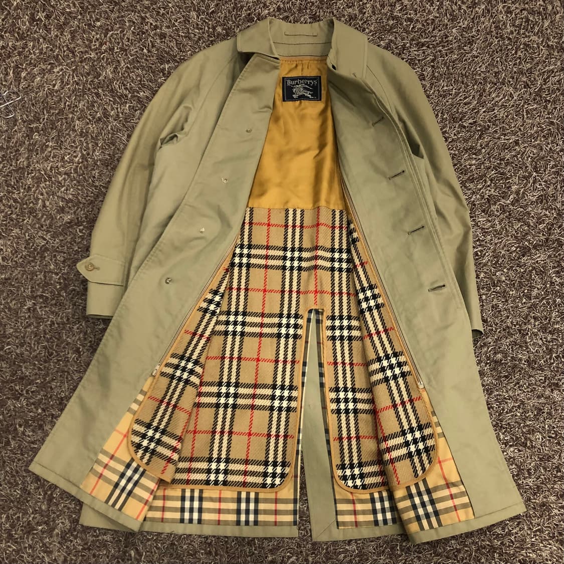 버버리 클래식 체크 라이너 트렌치 코트 상품이미지3