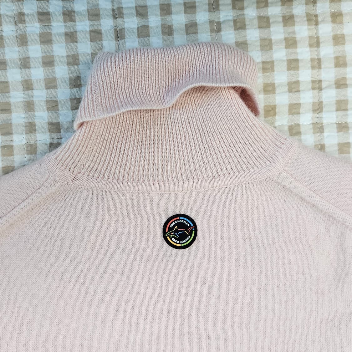 그렉노먼 캐시미어100 터틀넥 니트 남자100 상품이미지6