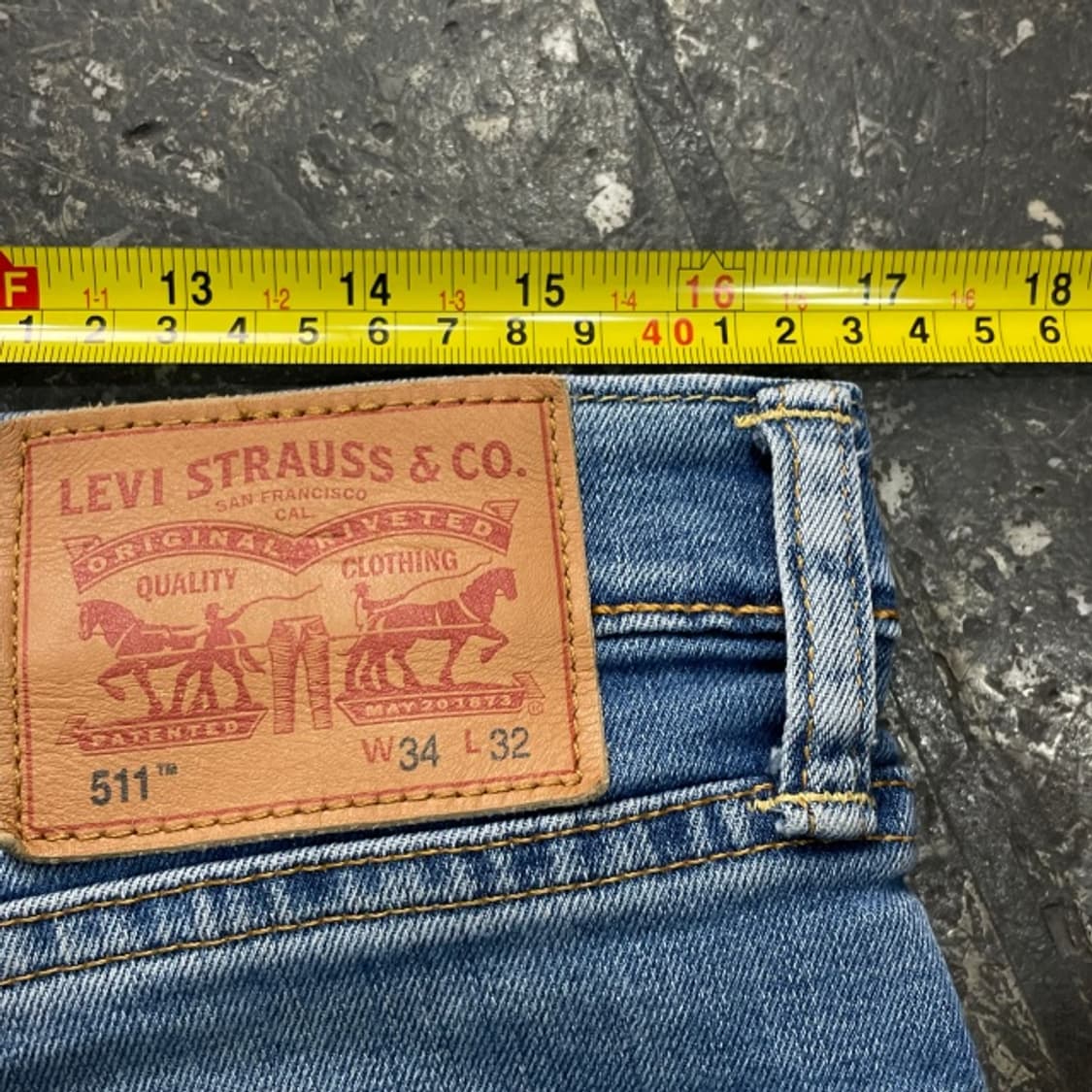 34 리바이스 511 청바지  상품이미지9