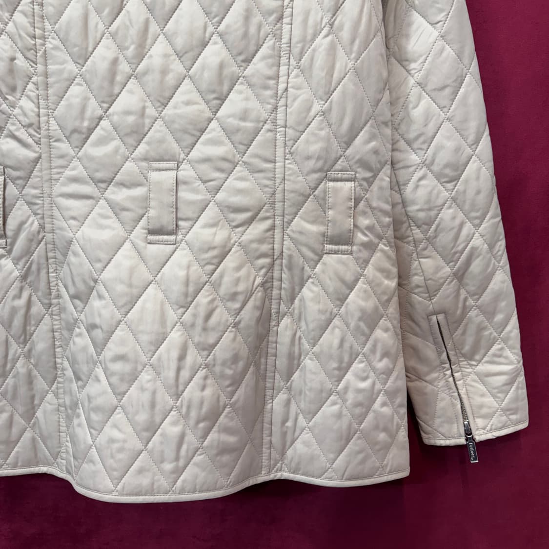 바버 우먼스 인터네셔널 퀼팅 자켓 (M)   상품이미지6