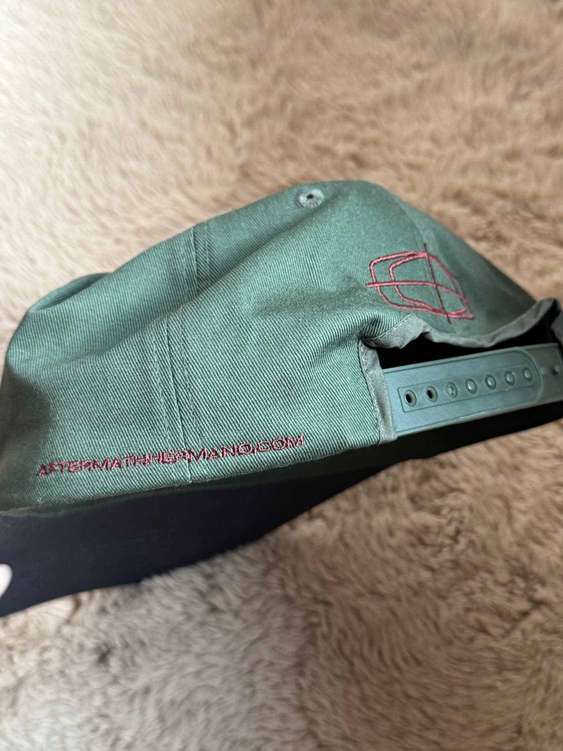 aftermath 애프터마스 볼캡 카키 상품이미지3