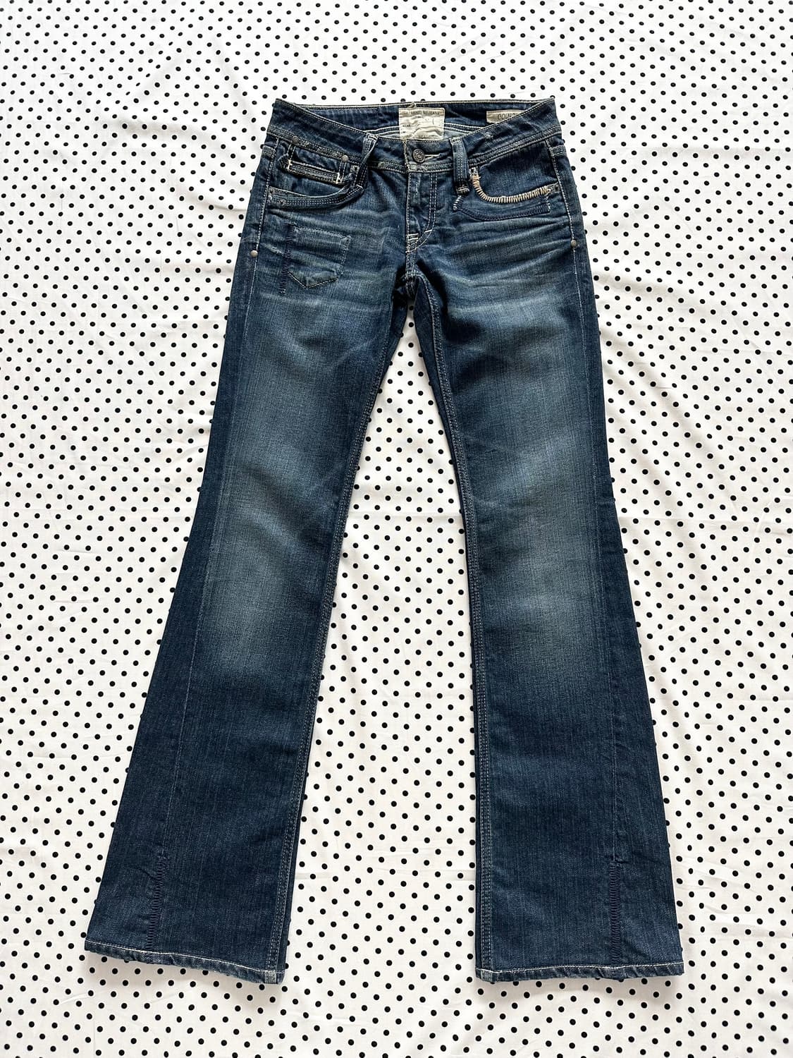 Taverniti So Jeans 로우라이즈 부츠컷 데님팬츠 y2k 상품이미지2