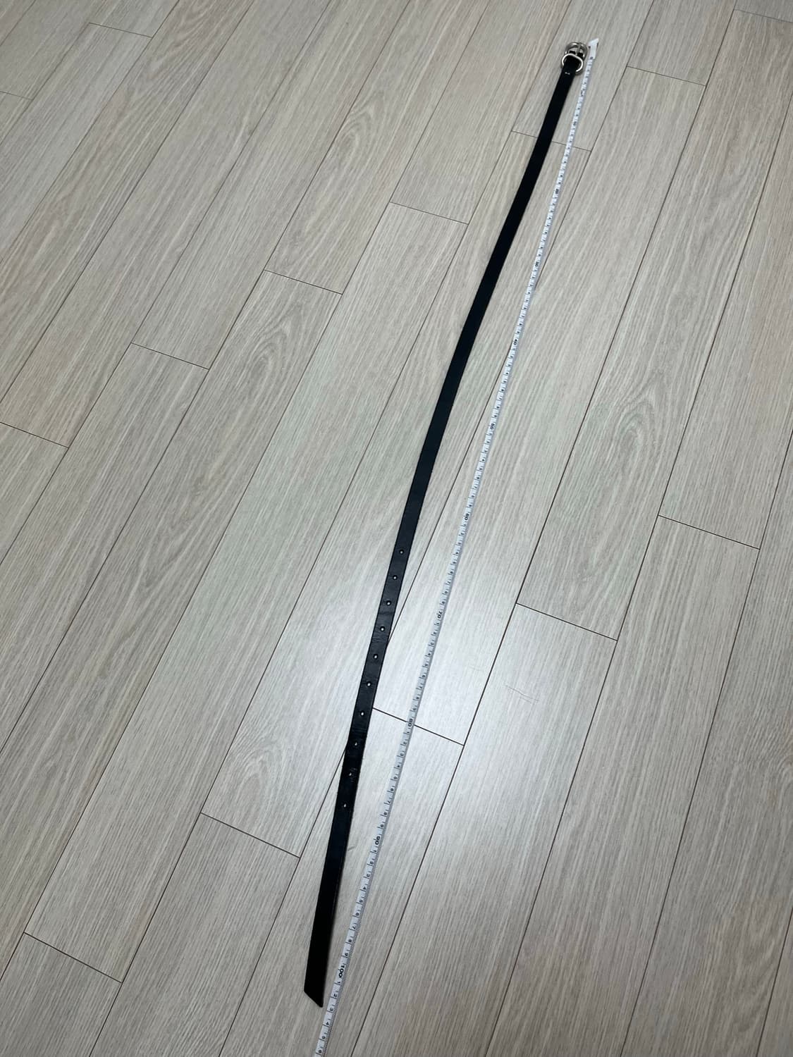 핸더스킴 가죽 벨트 (검정, 110cm) 상품이미지3