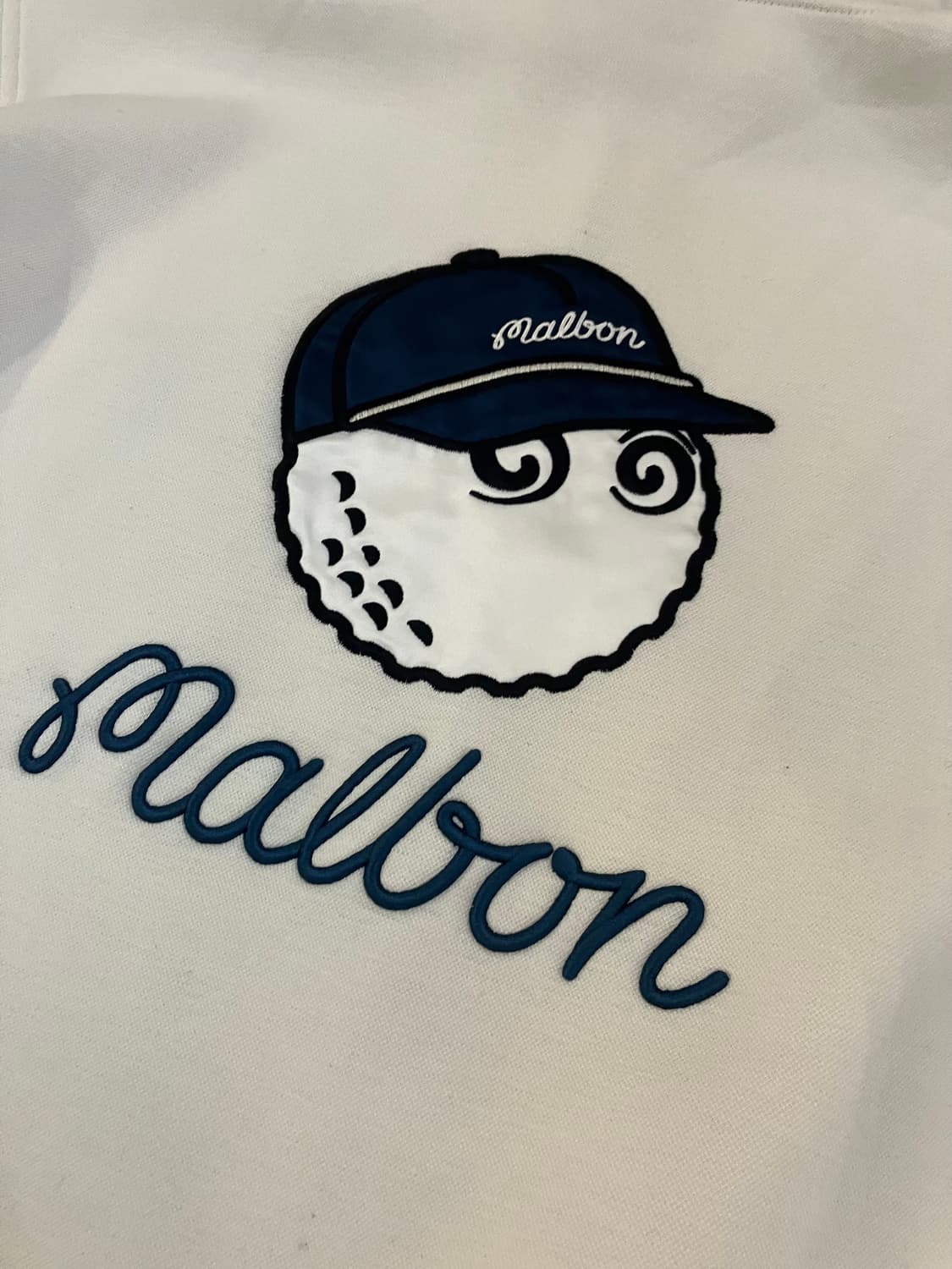 국내정품) 말본 남성 골프 반집업 맨투맨 상품이미지2